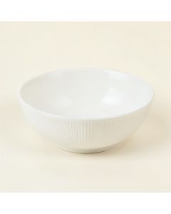 Lake Bend Dining Bowl - White (synthetic illustration; no displayed measurements)