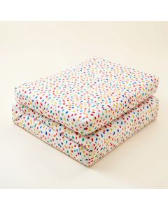 Confetti 4 Piece Crib Bedding Set (synthetic illustration; no displayed measurements)