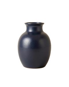 Juniper Bend Empty Decorative Vase - Navy