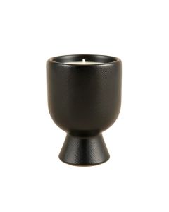 Cedar Crossing Empty Candle Holder - Black