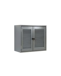 Hill Bluff Wall-Mounted Entry Cabinet - Gray