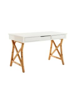 Sage Bend Writing Desk - White