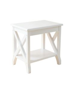 Meadow Edge Side Table - White (synthetic illustration; no displayed measurements)