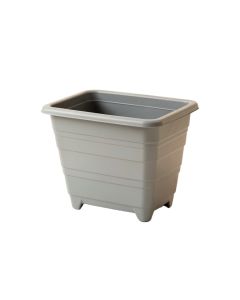 Holly Crest Empty Raised Planter - Gray