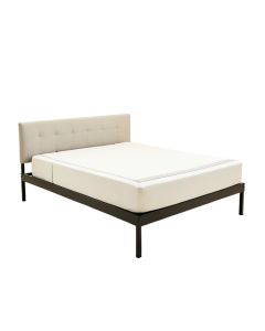 Aisha 46.9 '' Steel Platform Bed (synthetic illustration; no displayed measurements)