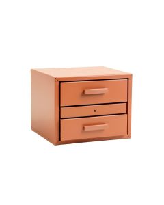 Wren Canyon Small-Parts Storage Drawer Cabinet - Terracotta (synthetic illustration; no displayed measurements)