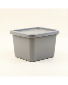 Heath Crest Closed Outdoor Storage Box - Gray (synthetic illustration; no displayed measurements)