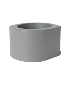 Belize 36.25 '' Single Bathroom Vanity Top In Gray With Sink