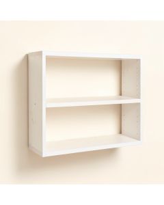 Eppler 21.85 '' W X 12 '' H X 6.98 '' D Solid Wood Wall Mounted Bathroom Shelves (synthetic illustration; no displayed measurements)