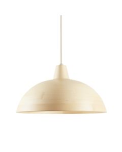 Rowan Brook Pendant Light Suspended From One Plain Cable - Cream (synthetic illustration; no displayed measurements)