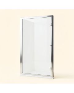 46.5 '' - 48 '' W X 72 '' H Framed Shower Door (synthetic illustration; no displayed measurements)