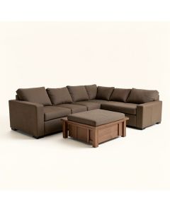 Robesonia 158 '' Wide Modular Sectional With Ottoman (synthetic illustration; no displayed measurements)