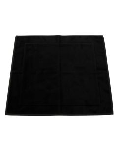 Meadow Dell Bath Mat - Black (synthetic illustration; no displayed measurements)