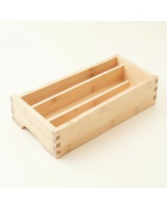 Hazel Branch Empty Pantry Drawer Organizer Insert - Ivory (synthetic illustration; no displayed measurements)