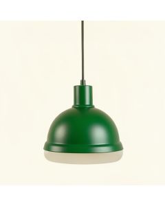 Birch Brook Pendant Light Suspended From One Plain Cable - Green (synthetic illustration; no displayed measurements)