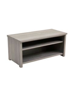 Linden Crest Shoe Storage Bench - Gray (synthetic illustration; no displayed measurements)