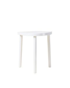 Heath Crest Compact Balcony Table - White