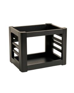 Pine Bend Empty Furniture-Style Pet Crate - Black
