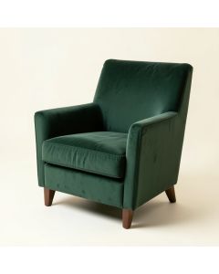 Aliya 26 '' Wide Velvet Wingback Chair (synthetic illustration; no displayed measurements)