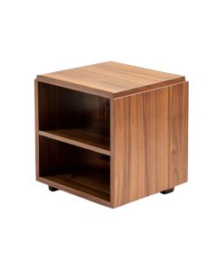 Wilfredo Chairside Solid Wood End Table With Storage (synthetic illustration; no displayed measurements)