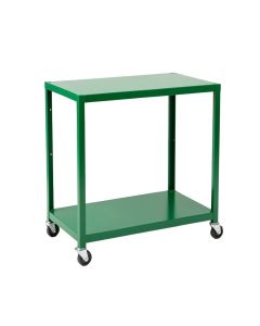 Oak Branch Empty Rolling Workshop Cart - Green (synthetic illustration; no displayed measurements)