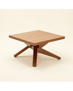 Wetumka Cross Legs Coffee Table (synthetic illustration; no displayed measurements)