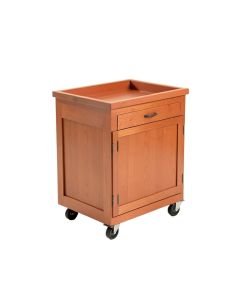 Ridge Canyon Empty Rolling Workshop Cart - Terracotta (synthetic illustration; no displayed measurements)