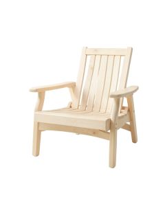 Juniper Brook Outdoor Lounge Chair - Ivory (synthetic illustration; no displayed measurements)