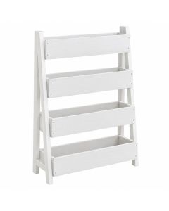 Olive Branch Empty Vertical Garden Frame - White