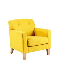 Waugh 29 '' Wide Tufted Polyester Armchair (synthetic illustration; no displayed measurements)