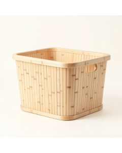 River Bend Laundry Hamper - Beige (synthetic illustration; no displayed measurements)