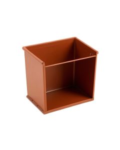Spruce Arc Empty Raised Planter - Terracotta (synthetic illustration; no displayed measurements)