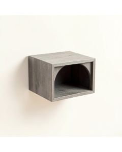 Holly Bluff Wall-Mounted Cat Perch - Gray (synthetic illustration; no displayed measurements)