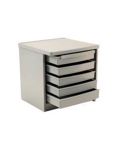 Holly Dale Small-Parts Storage Drawer Cabinet - Gray
