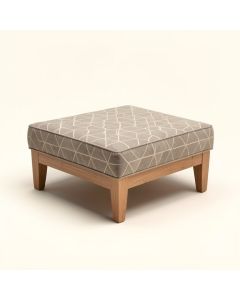 Kyla 47 '' Rectangle Geometric Cocktail Ottoman (synthetic illustration; no displayed measurements)