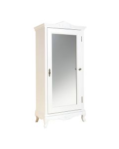 Tomaso Hand Painted Jewelry Armoire With Mirror