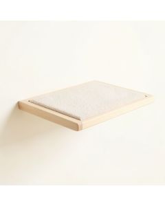 Reed Falls Wall-Mounted Cat Perch - Ivory (synthetic illustration; no displayed measurements)