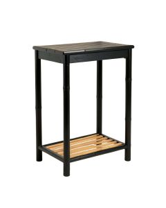 Holly Dale Freestanding Laundry Folding Counter - Black