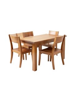 Alyta 5 - Piece Rubberwood Dining Set