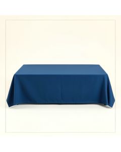 Dawn Dale Flat Bed Sheet - Blue (synthetic illustration; no displayed measurements)