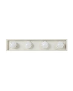 Abhijot 4-Light Glass Shade Bath Bar