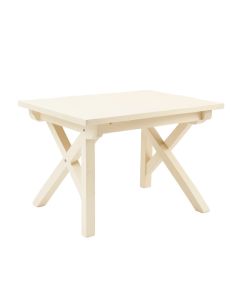 Cliff Crest Patio Table - Cream (synthetic illustration; no displayed measurements)
