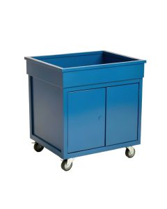 River Arc Empty Rolling Workshop Cart - Blue