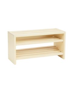 Lake Bridge Shoe Storage Bench - Cream