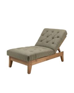 Leaf Tufted Chaise Lounge (synthetic illustration; no displayed measurements)