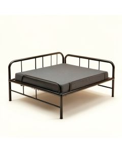 Twin Metal Daybed (synthetic illustration; no displayed measurements)