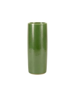 Cedar Crossing Empty Decorative Vase - Green