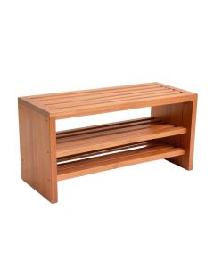 Juniper Dell Shoe Storage Bench - Terracotta (synthetic illustration; no displayed measurements)