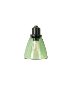 Cove Bridge Wall Sconce Mounted On A Plain Wall - Green (synthetic illustration; no displayed measurements)