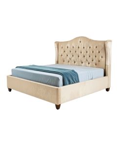 Cottman Upholstered Standard Tufted Bed